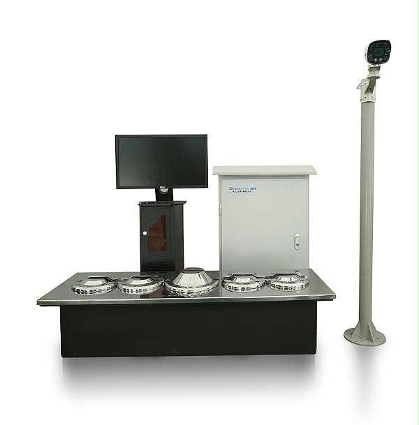Vehicle underbody security inspection system