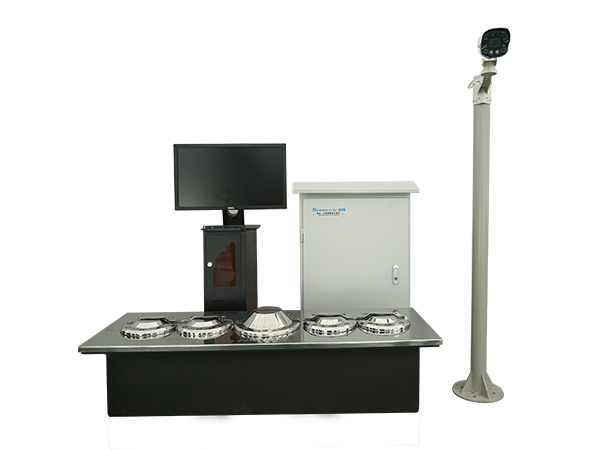 vehicle underbody security inspection scanning system