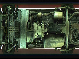 What is a vehicle underbody security inspection scanning system?