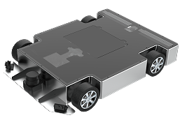 What is a vehicle underbody inspection robot